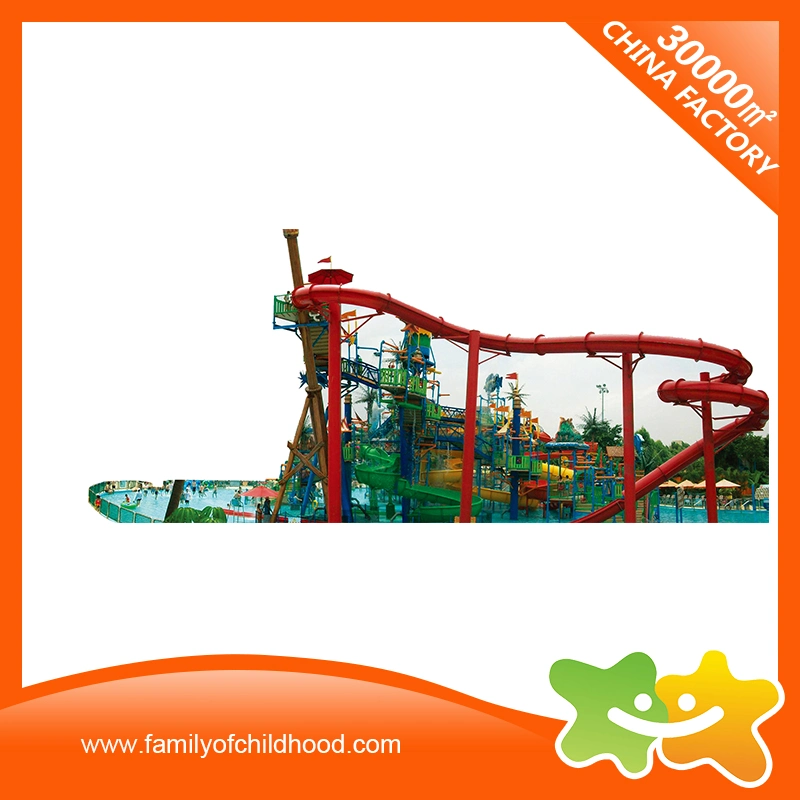 Giant Water Park Play Equipment Swmming Pool Kids Toys Slide Playground