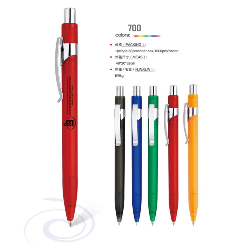 Plastic Ballpen, Office Supply Stationery Pen, Advertising Ballpoint Pen, Ballpen with Custom Logo, Promotional Ball Pen