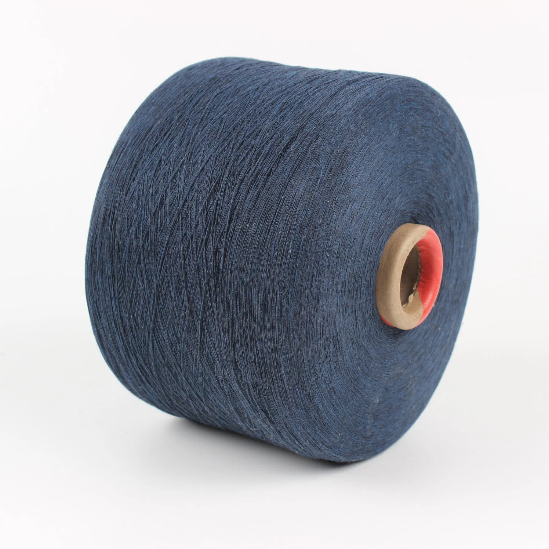 Fio Ne8/1, 16/2 Poli&eacute; Ster/Algod&atilde; O Tinto Recycled OE Dyed Cotton Yarn for knitting Textile