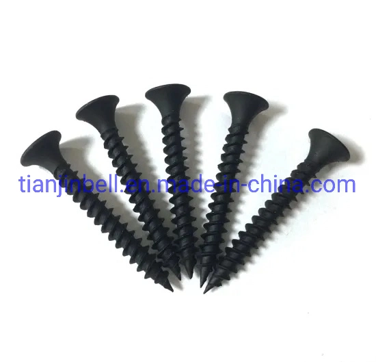 Good Quality Gypsum Board Coarse Fine Thread Self Tapping Drywall Screw/Black Screw