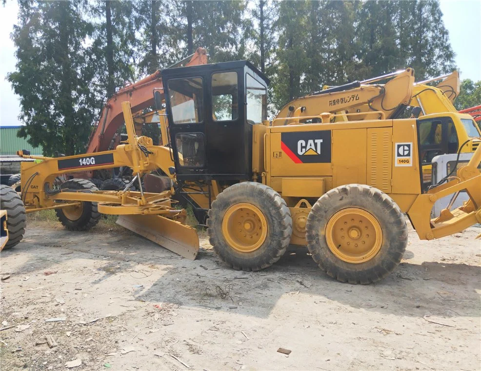 Secondhand Construction Machinery Cat 140g Used Caterpillar Motor Grader 140h