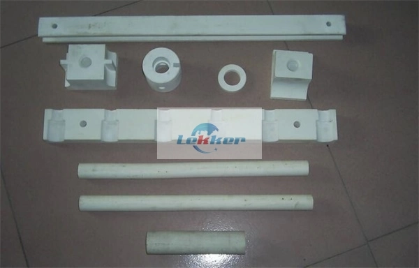 Tempering Furnace Fused Silica Ceramic Tube, Fused Silica Ceramic Rod, Fused Silica Ceramic Plate