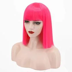 Straight Hairstyle 12 Inch Short Bob 100% Remy Lace Front Wigs Human Hair