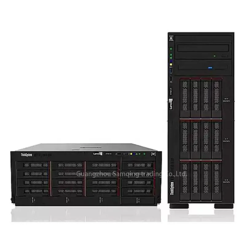 Thinksystem St650 V2 Tower Workstation Server/Intel Xeon 6326 CPU/128GB RAM/2X10GB Network Card/Dpu