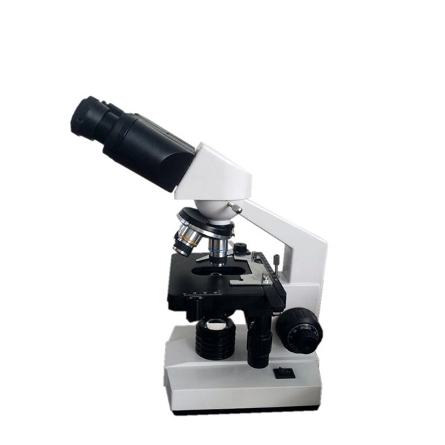 Economical 4X, 10X, 40X, 100X Entry-Level Binocular Biological Microscope