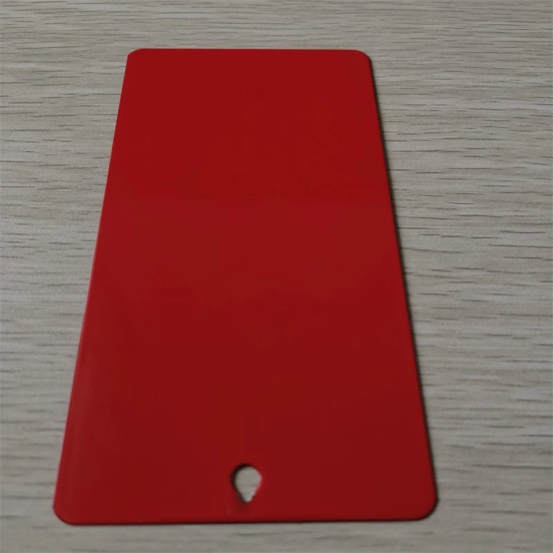 Ral 3028 Red Effect Coating Technology Metal Painting Polyester Powder Coating Paint