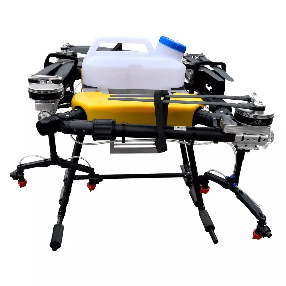 17L 4 Axis K++ GPS Agri Drone Sprayer Drone Pertanian Frame Pesticide Seeds Spreader Sowing Agricultural Drone