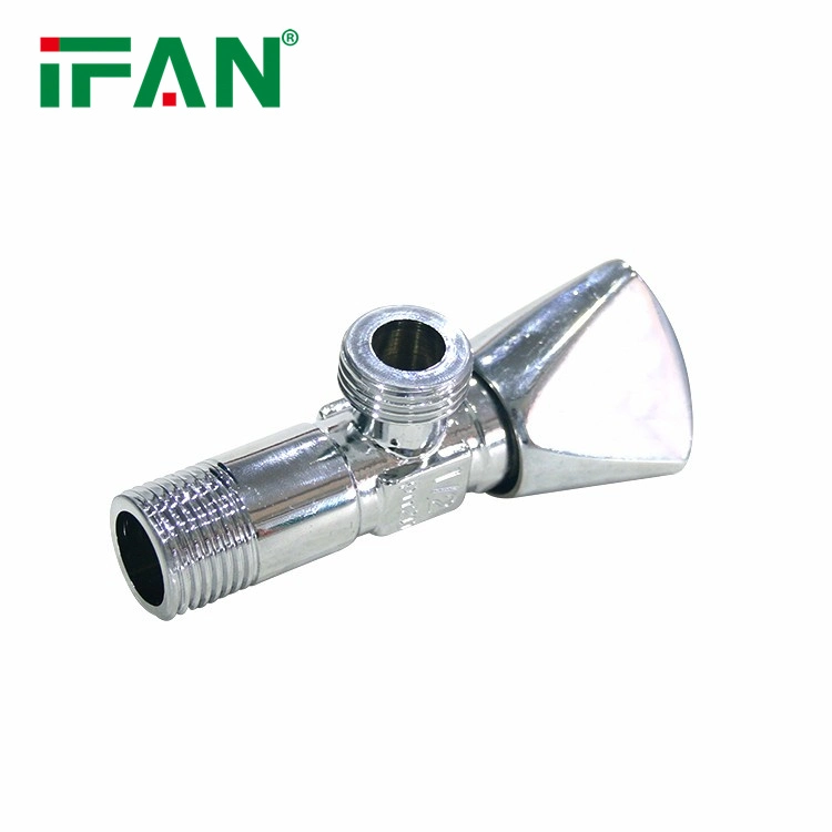 Ifan Plumbing Material Traditional Design Kitchen Bathroom Brass Angle Valve