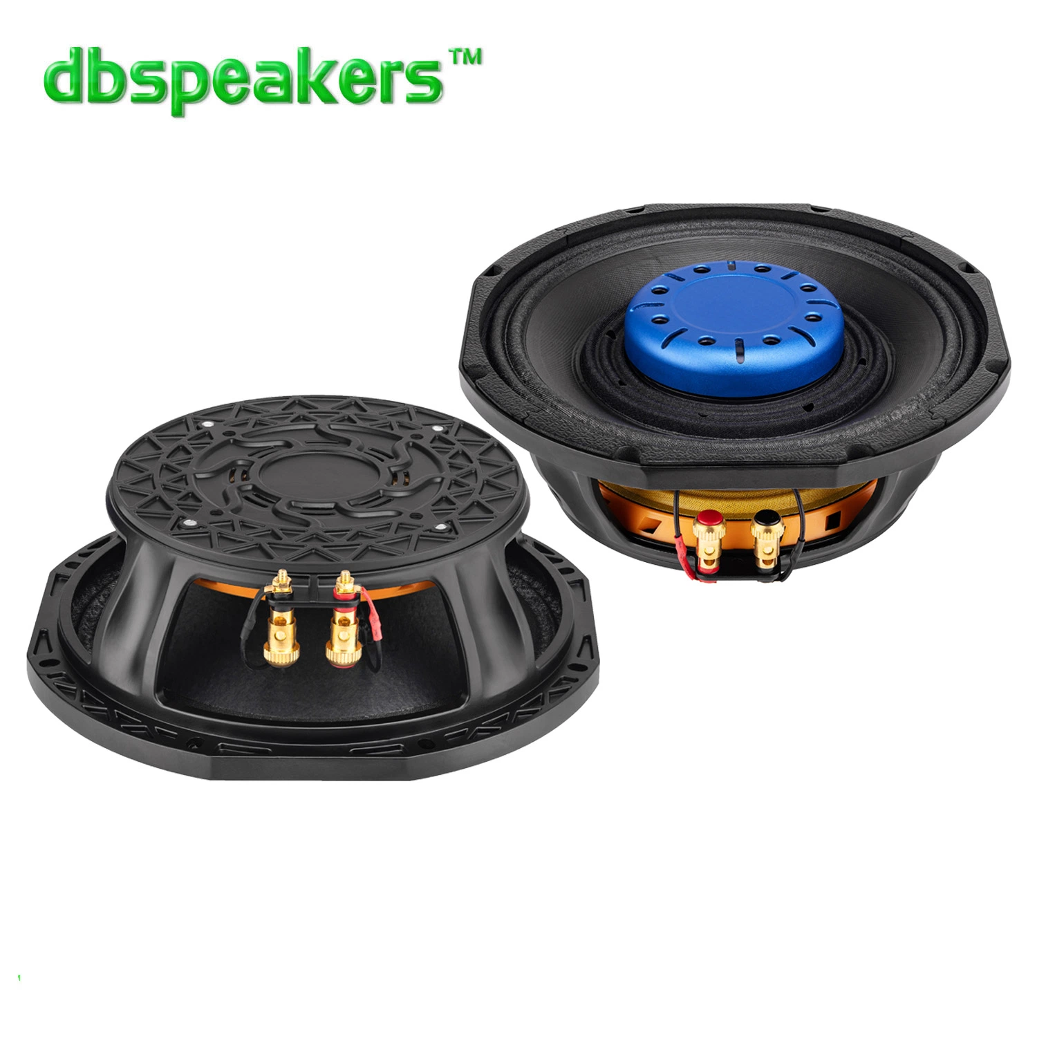 Altavoz profesional de audio para coche de 10 pulgadas potente altavoz de componentes para coche Sistema