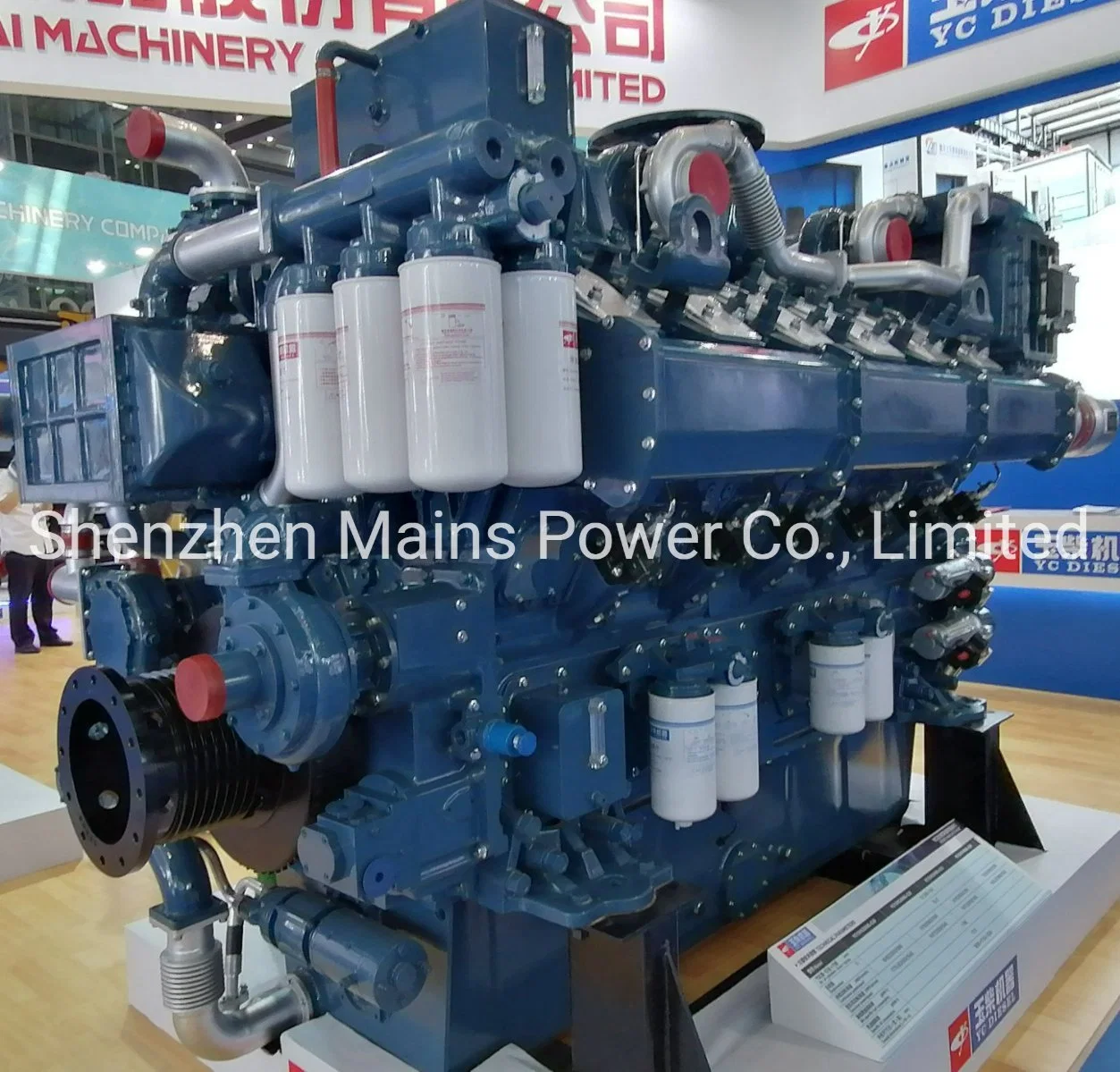 2200HP Marine Boat Propulsion System Main Engine Gearbox Shaft Propeller