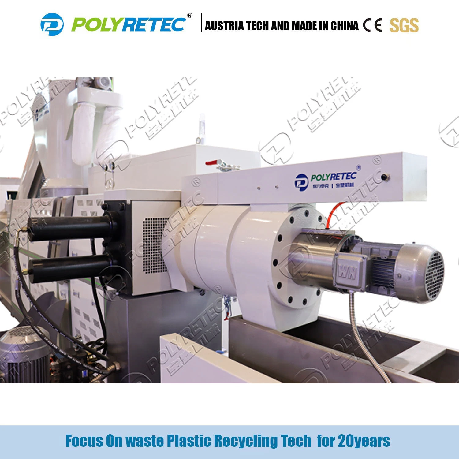 China Plastic Recycling Equipment Manufacturer for Recycle PE PP Plastic Waste to PE PP Pellet