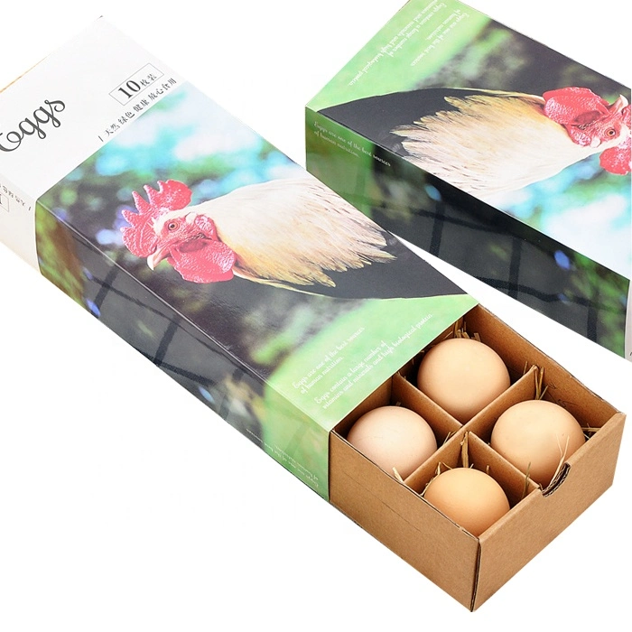 Premium Corrugated Paper Egg Packaging Box Folding Corrugated Carton Box