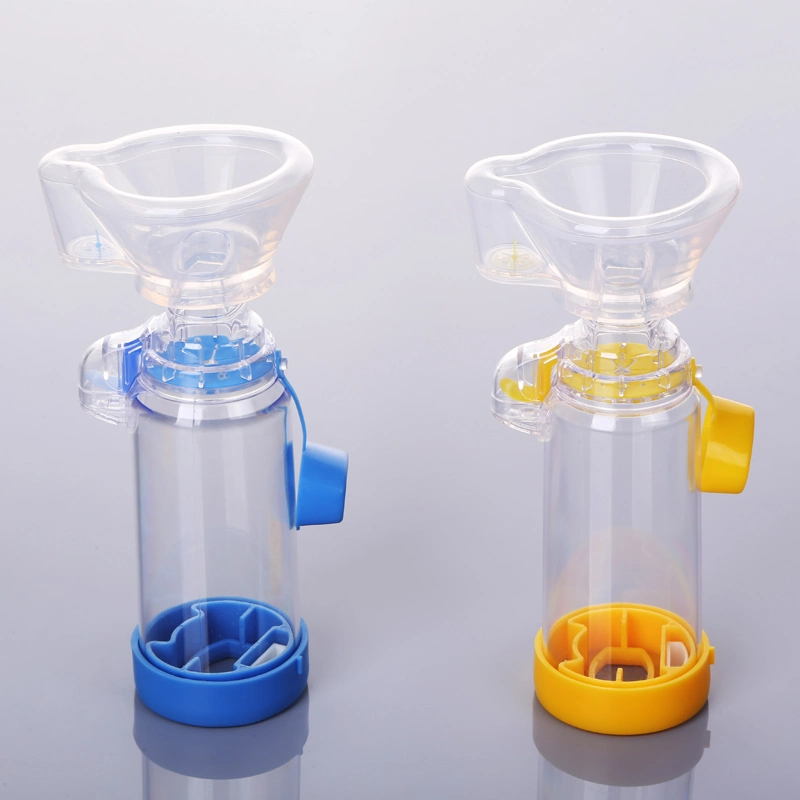 Medical Yellow Pediatric Hospital Inhaler Spacer