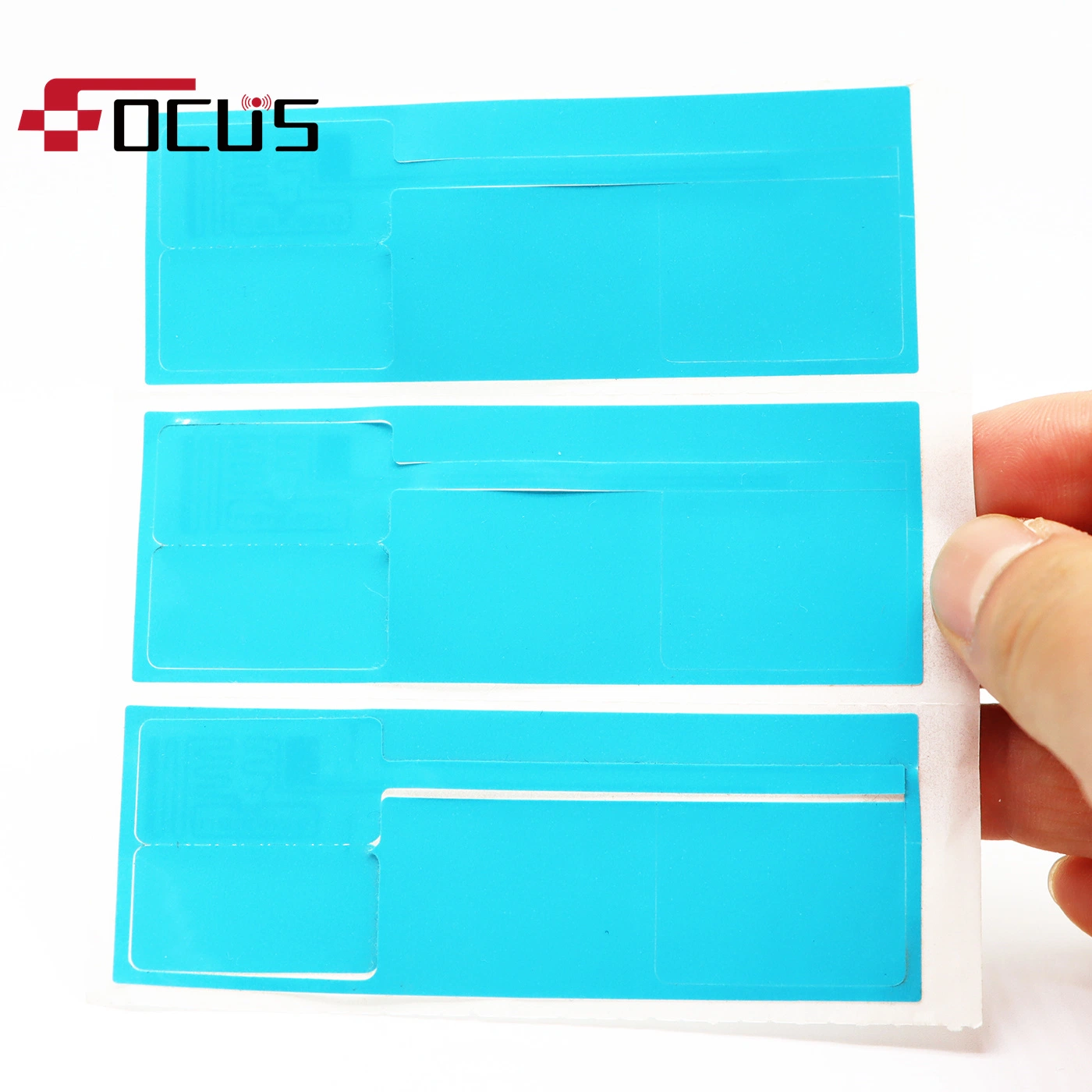 UHF Hf Antitheft Adhesive Paper RFID Jewellery Tag