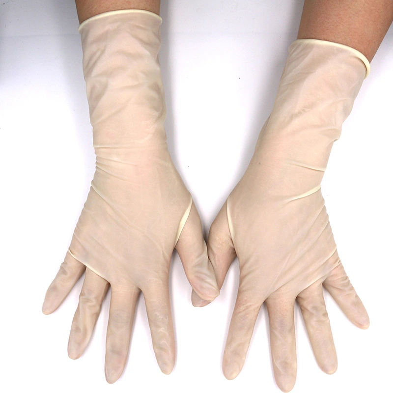 Transparent High quality/High cost performance Thicken Plastic PE Vinyl Disposable Gloves for Household Daily Usage