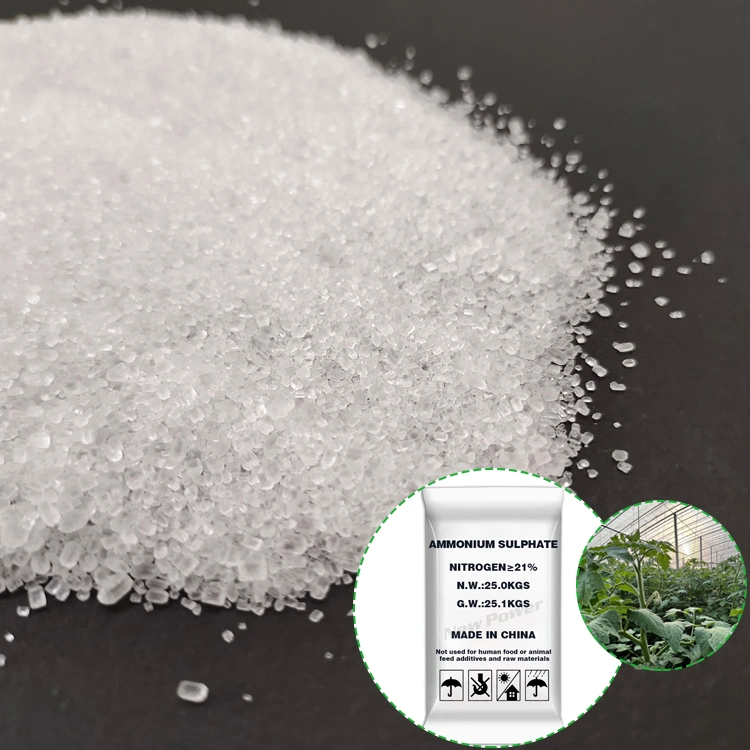 Prilled Nitrogen Fertilizer Crystal Ammonium Sulphate