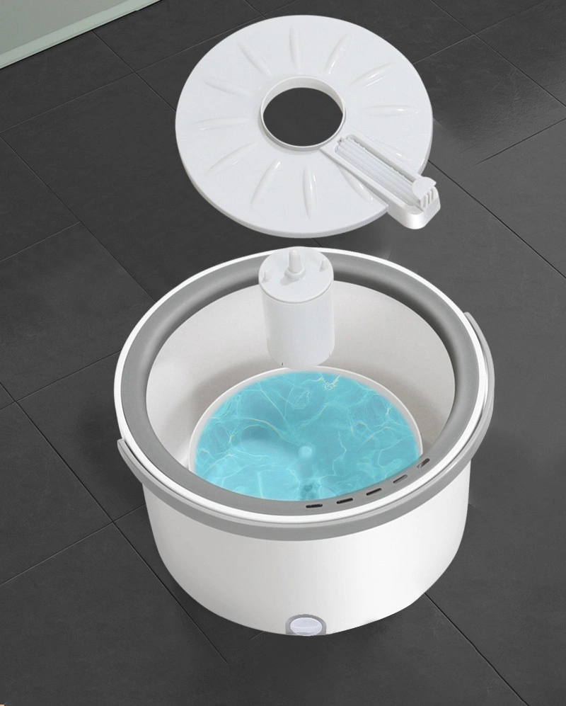 Joyclean Balai rotatif en microfibre pour le nettoyage à sec du sol 360 Spin Mop