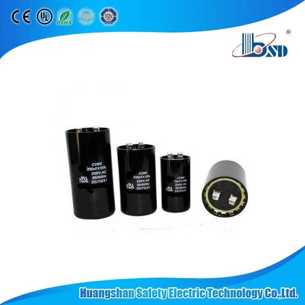 Motor Parts (motor capacitor for starting and running)