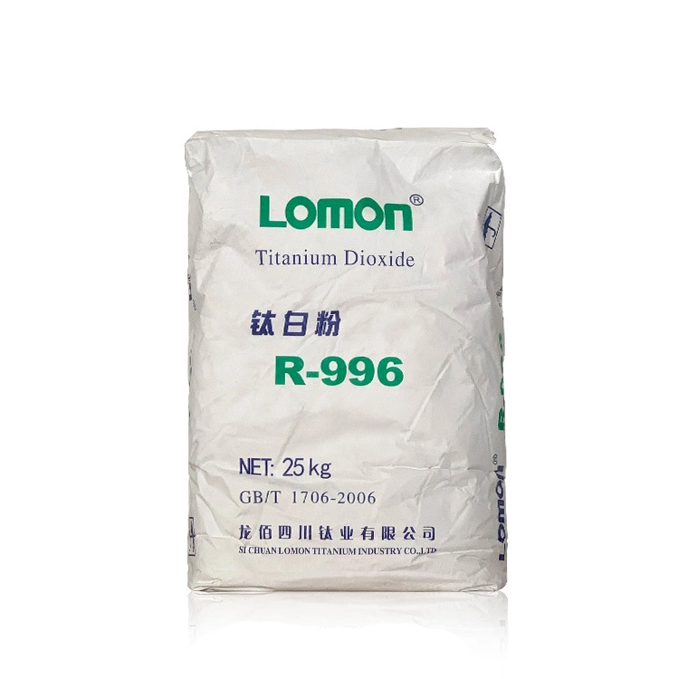 Dióxido de titanio tipo rutilo lomon r996 recubrimiento dióxido de titanio de grado Industrial