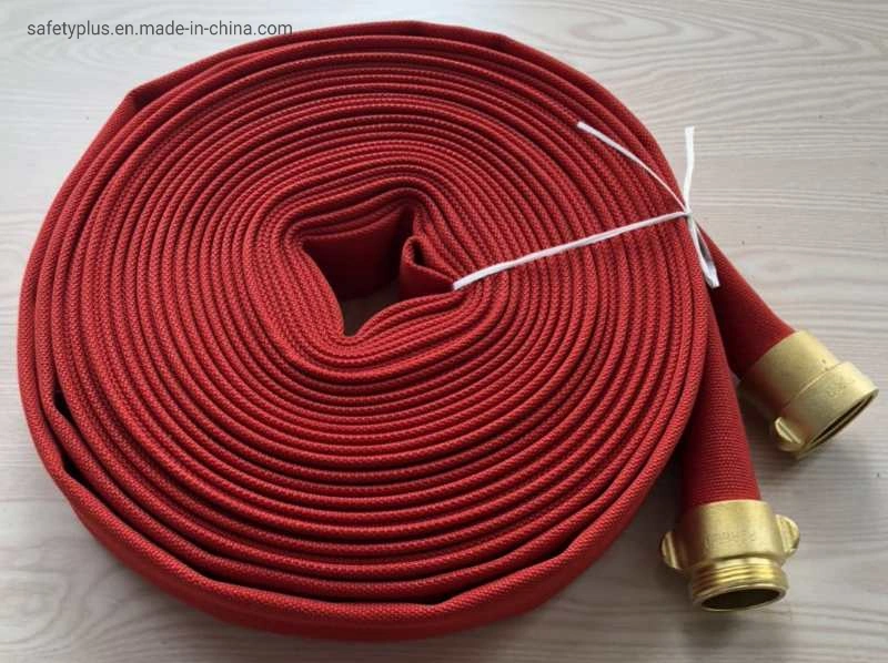 EPDM Schlauch Vulkanisierte zweimalige Feuerlöschschläuche in Rot
