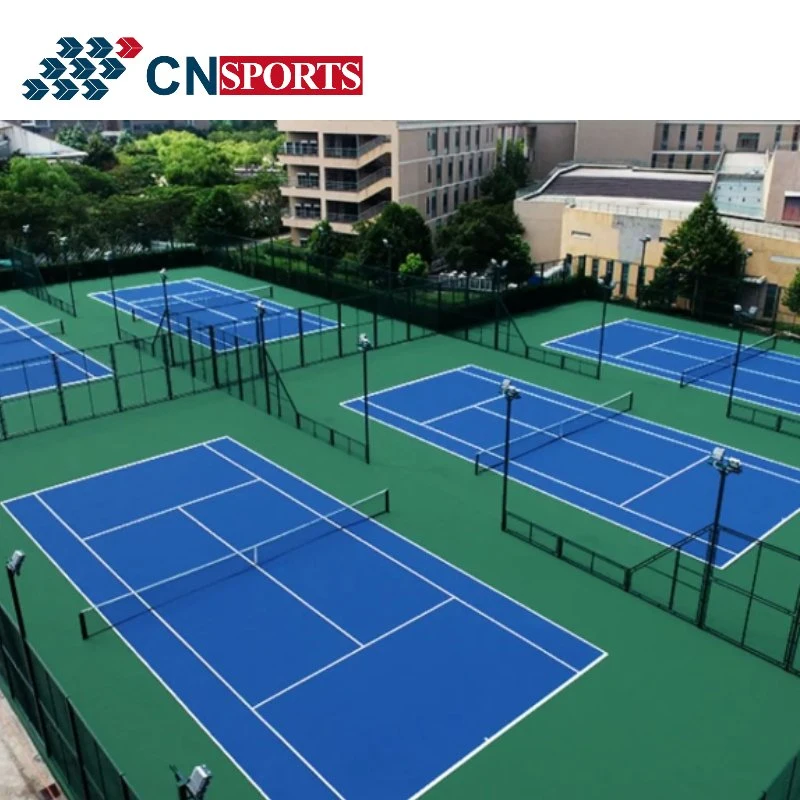 Cn-S02 Customized Outdoor Spu Tennis Court Sports Flooring Tennis Court Surfaces