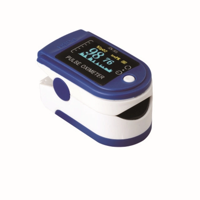 Medical Finger Pulse Oximeter with ISO Approved