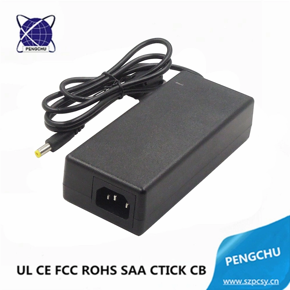 Desktop 24V 100W AC DC adaptador de alimentación de conmutación de sobremesa con UL CE FCC ROHS SAA CB PSE