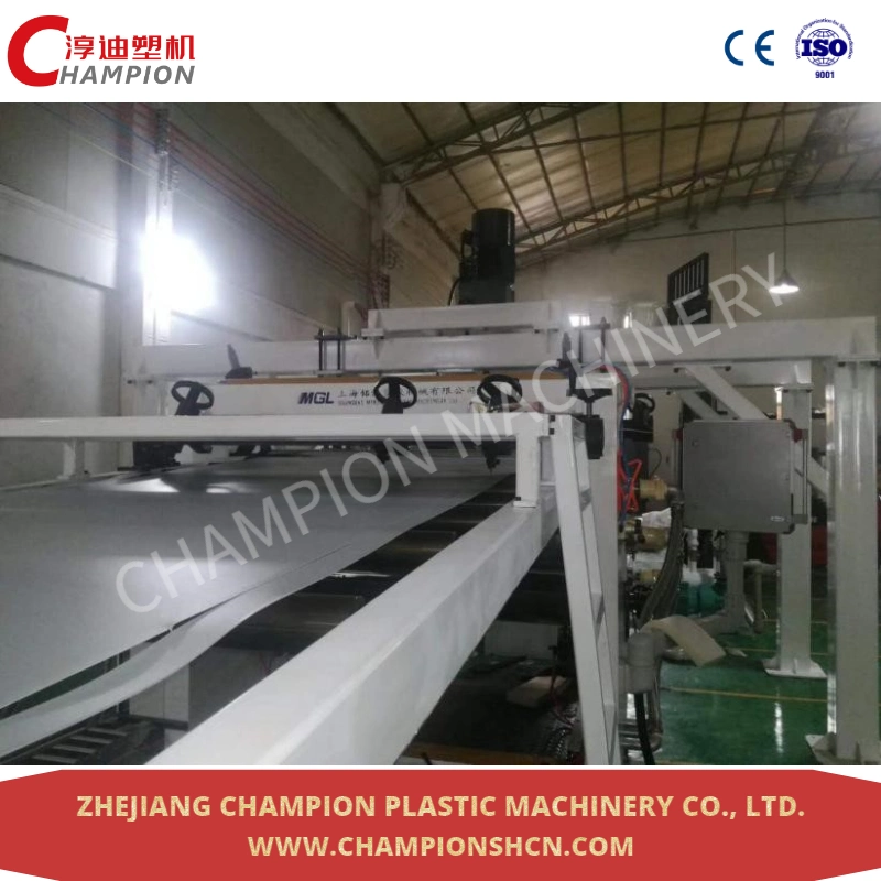 Hollow Profile Sheet PC/PP/PE Plastic Machine For Noise Barriersz Extruder Extrusion Line