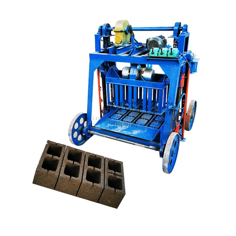 Maquinaria de fabricación de ladrillos semiautomática producción de bloques de hormigón hidráulico Línea