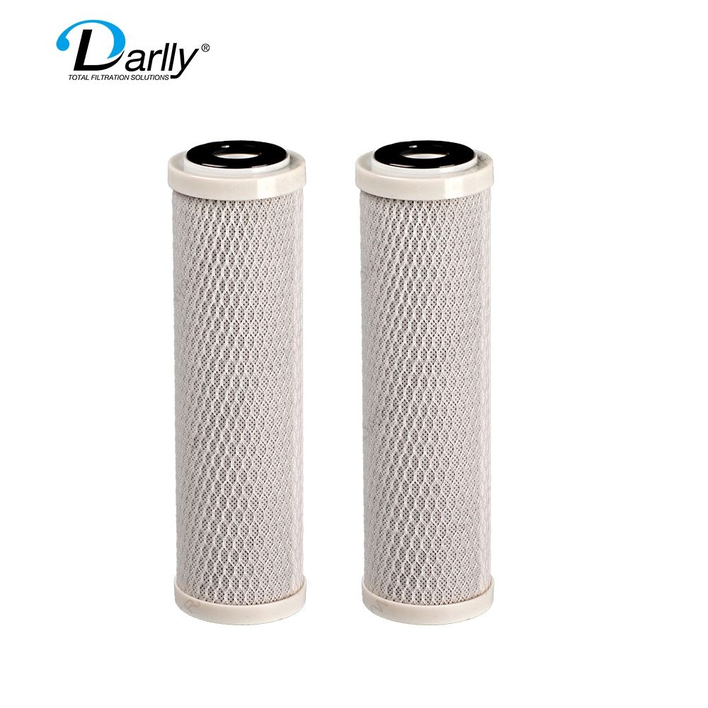 10&prime; &prime; Darlly Manufacturer Quality Coconut Carbon Powder Carbon Block Bottle Filter for Drinking Water