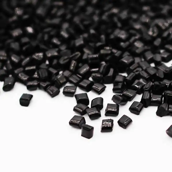 100%Virgin HDPE/PP Plastic Black Color Masterbatch Granules