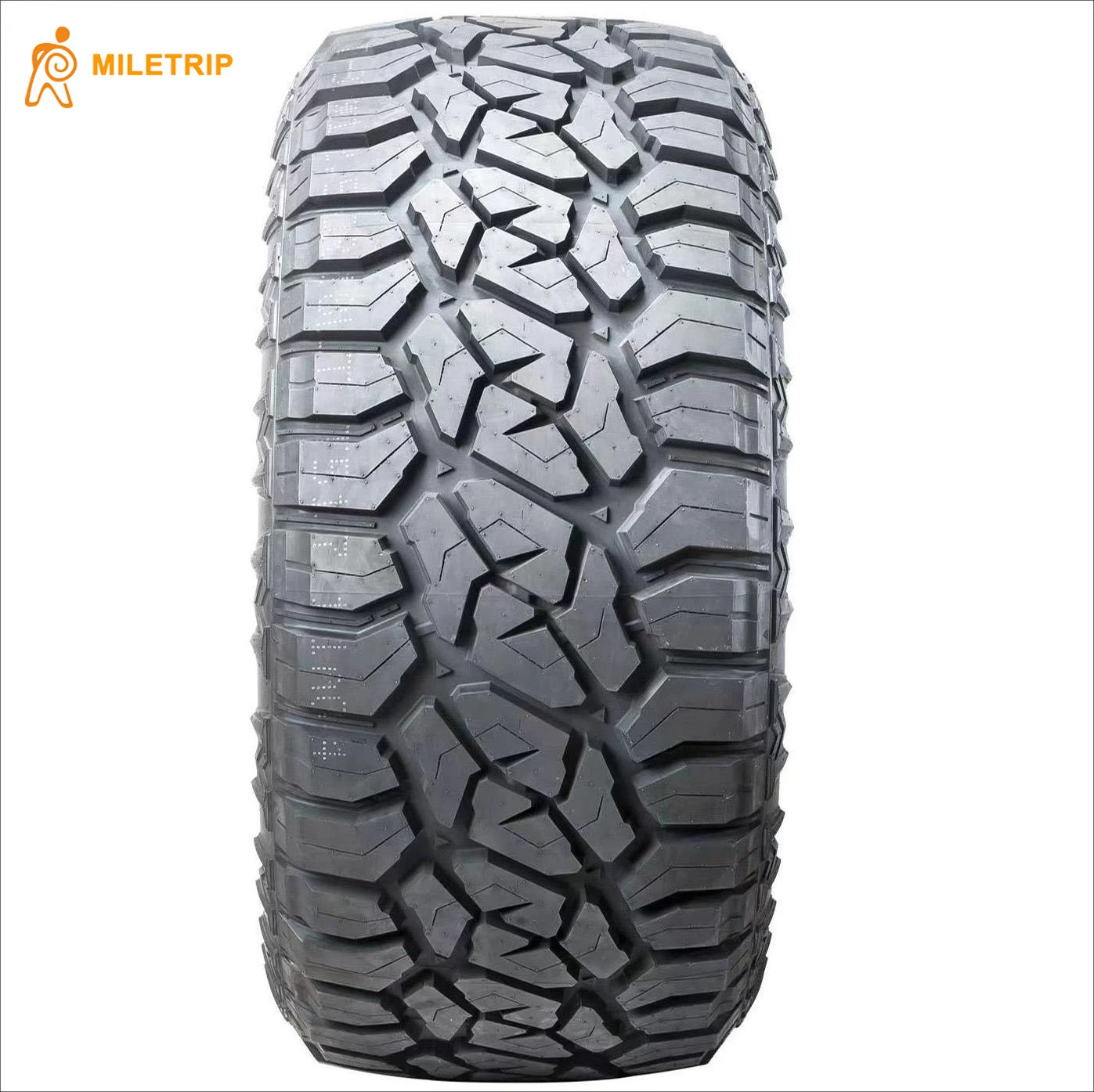 SUV PICK-UP 33X12.50R22LT RT rough terrain tyres MILETRIP Brand natural rubber Thailand made top rank favorable price best choice 4x4 radial on&off road tires