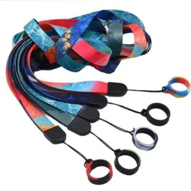 High quality/High cost performance  Cheap Custom Round Nylon Neck Strap Dye Sublimation Printing