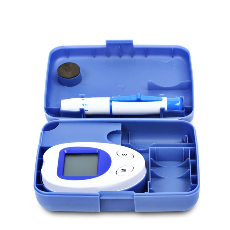 Hot Selling LCD Display Handheld Blood Glucose Sugar Test Meter CE Certificated Testing for Home Use