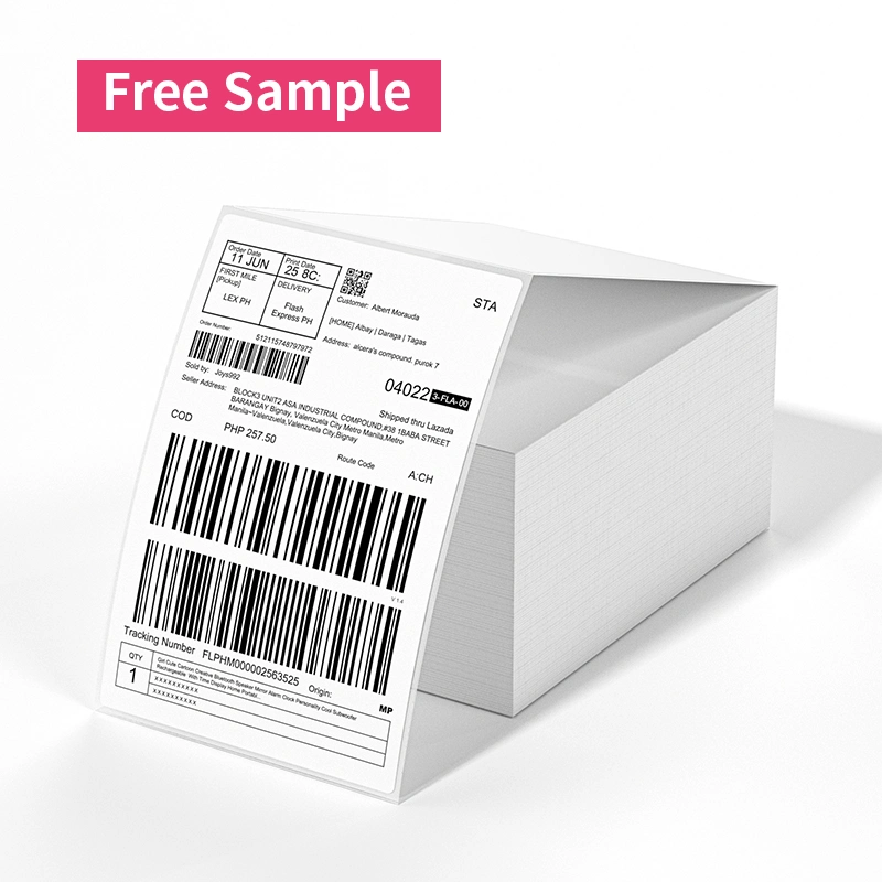 Thermal Label 4X6 BPA-Free 100X150 Thermal Stickers for Shipping and Logistic