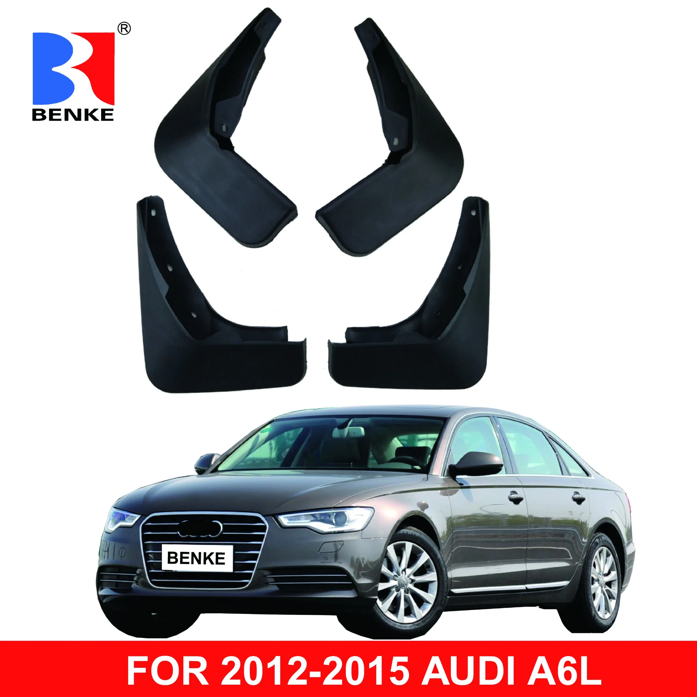 Injected PP Mudguard for Audi A3 A4 A6 A8 Q5 Q7 Q3 Car Mud Fender Flare Splash Guard Exterior Accessories 4X4