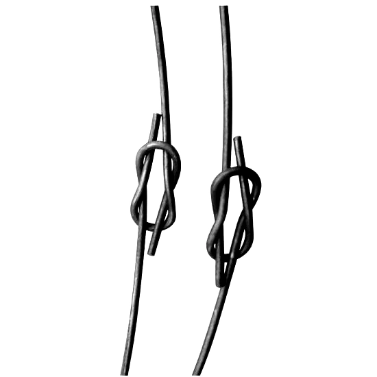 Amarre de la bolsa de alambre de baling de algodón de doble bucle galvanizado Quick Link Cable
