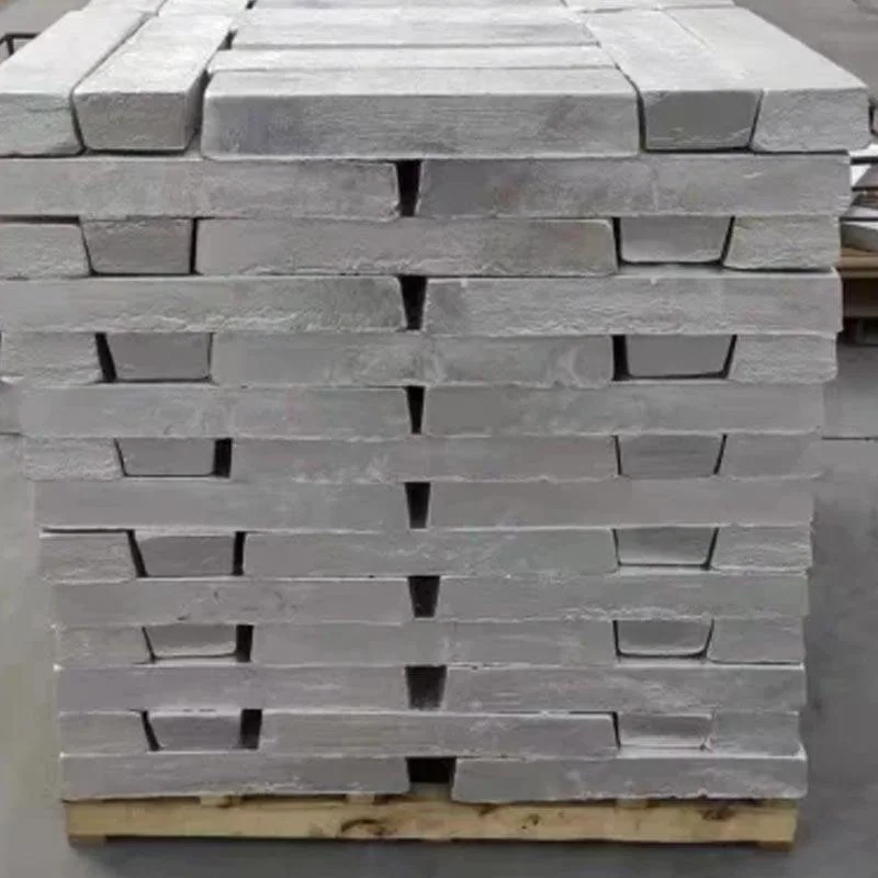 High Purity Magnesium Metal Ingot Mg Ingot 99.98