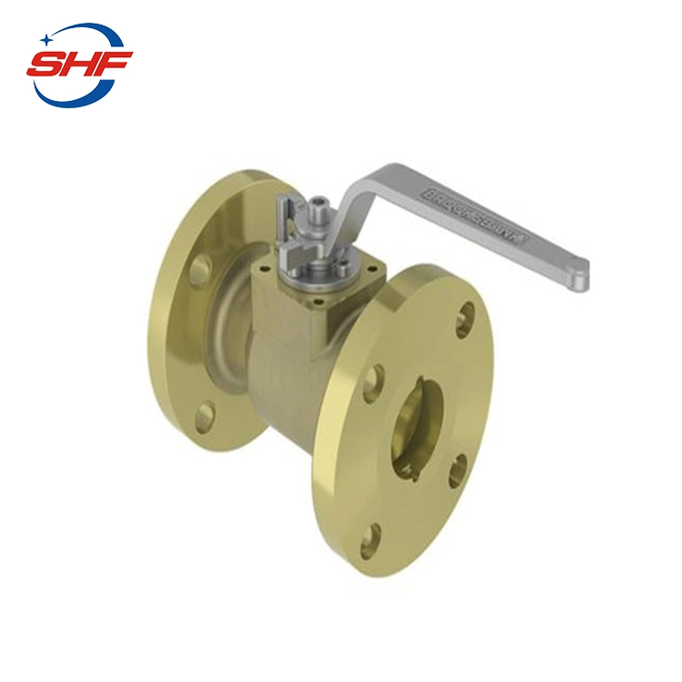 Venda a quente API ASME 608 Design 2PC B62 C83600 Flange Bronze 150lb 300 lb plena bola flutuante Preço da Válvula