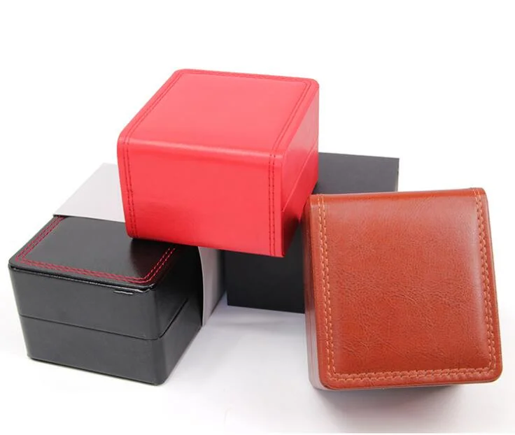 High Grade PU Leather Watch Gift Box Custom Logo