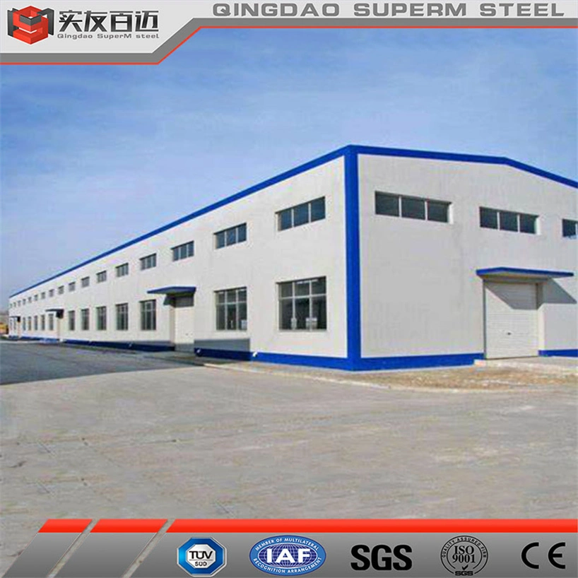 Customized Prefabricated Steel Building Wind Resistant Metal Steel Garage/Multi-Storeys Storage Warehouse/Workshop Building Offices