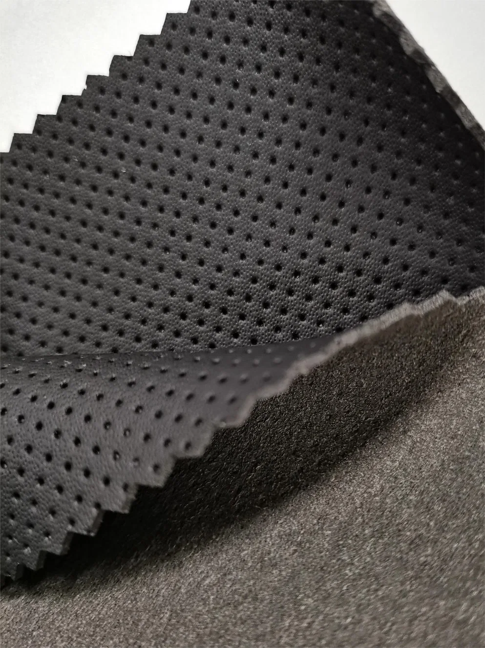 Microfiber Leather Automotive Huafon High quality/High cost performance Fire Resistant Perforated Synthetic