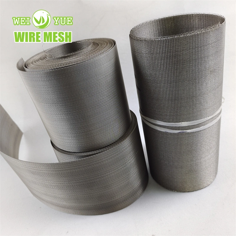 132X17 Plastic Extrusion Stainless Steel Wire Metal Filter Mesh Belt for PP