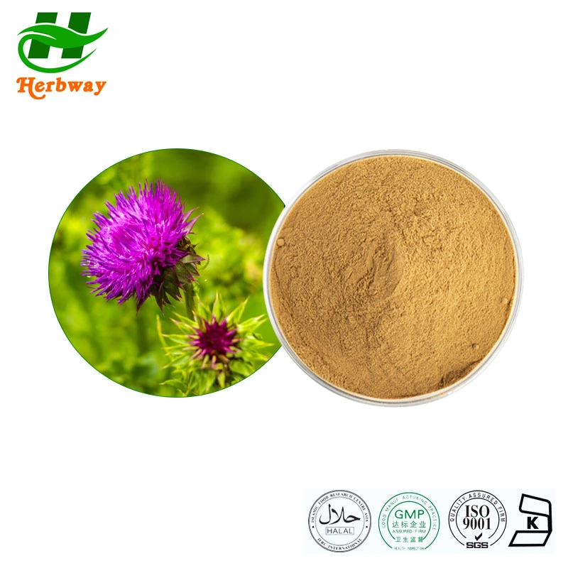 Herbway 100% Natural Organic Milk Thistle Extract Natural Herbal Plant Extract Milk Thistle Extract