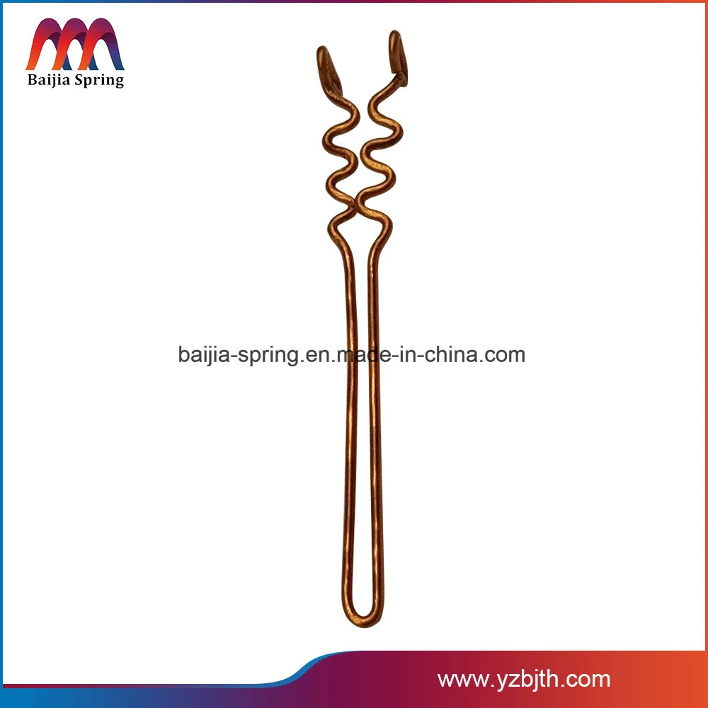 Coffee Dripper Spring Wire Forms with Welding Name Card Clip Lure Fishing Wire Forming Spring Clip Handle Wire Forming Spring Hold Parts Spring