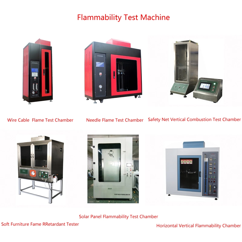 Photovoltaic Panel Flammability Test Chamber Flame Test Equipment IEC61730-2