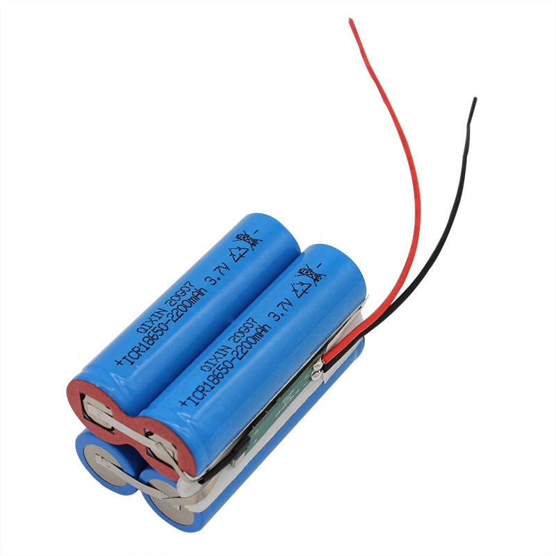 18650 4400mAh Bateria de Iões de Lítio de 7,4 V para câmaras digitais