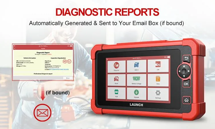 2022 100% Novo lançamento original919PCR PCR X919 X431 PCR 909X 919X 919 OBD2 Obdii Escaner Automotriz Leitor de Código de sistema completo da ferramenta de diagnóstico