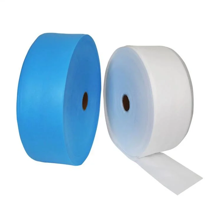 Disposable Non Woven Meltblown Filter Paper 25GSM 17.5cm or 20cm Width for Face Mask