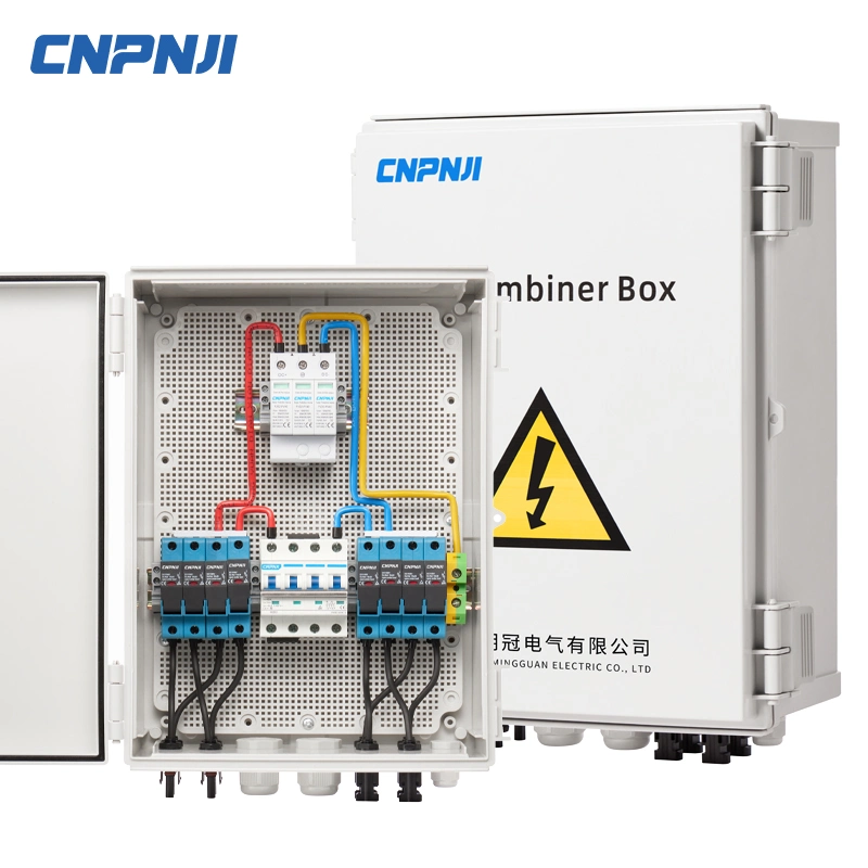 New Design IP65 Custom PV Combiner Box 2 4 6 8 12 24 in 1 out 1-24 Strings DC Combiner Box for Solar Panel 1000V